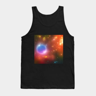 Colorful Galaxy Tank Top